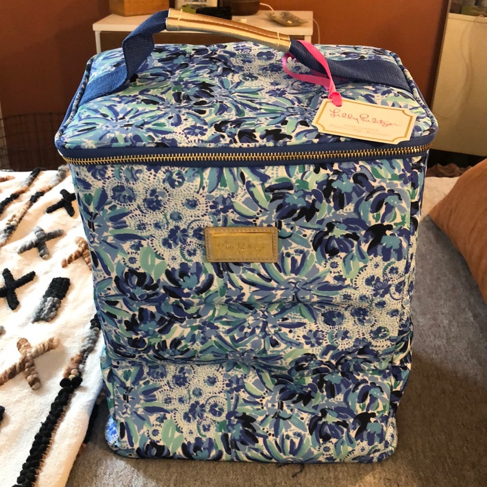Lily Pulitzer Wine Carrier/ Cooler